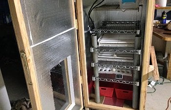 DIY Cheap Cabinet Incubator, NO LIGHT BULBS