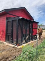 Fort Clucks - A secure Run and Coop for six Chickens.