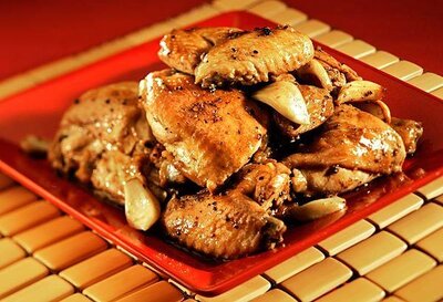 Chicken Adobo Filipino Dish
