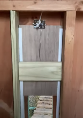 How To Make a Sliding, Self-Locking, and Predator-Proof Chicken Coop Door