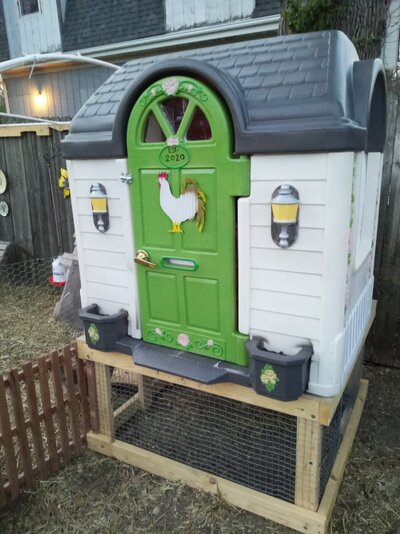 Playhouse coop