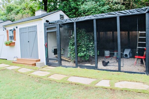 New Shed Conversion Coop for Silkies