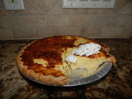 Egg Custard Pie