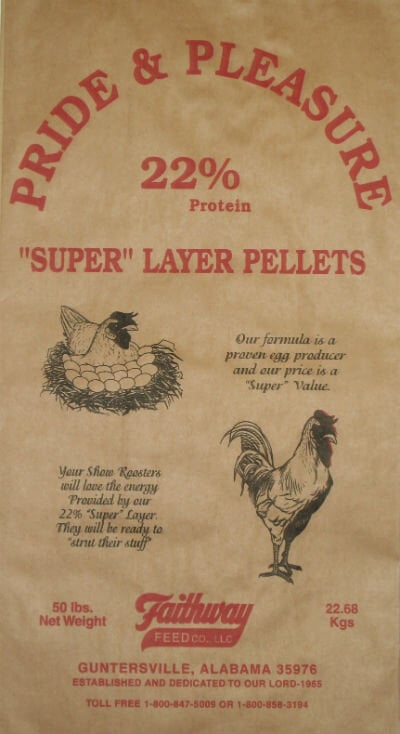 Pride & Pleasure 22% “Super” Layer Pellets