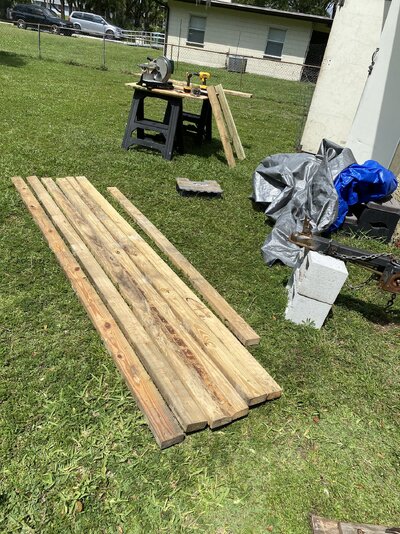 lumber for coop frame.jpeg