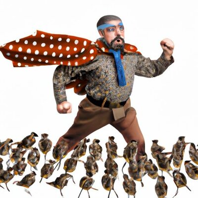 A super hero with an army of coturnix quail (2).jpg