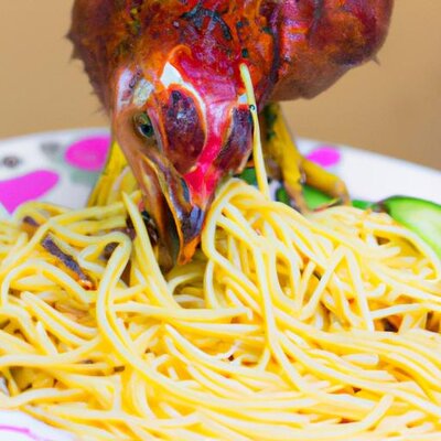 A chicken eating spaghetti (1).jpg