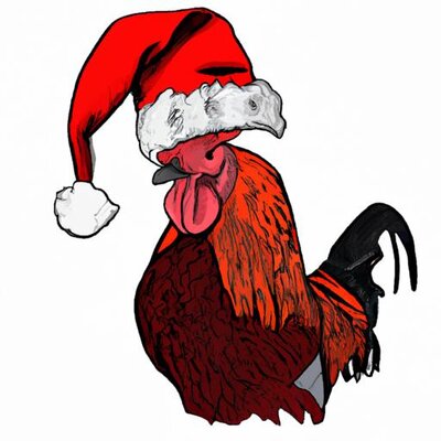 A rooster wearing a santa hat (1).jpg