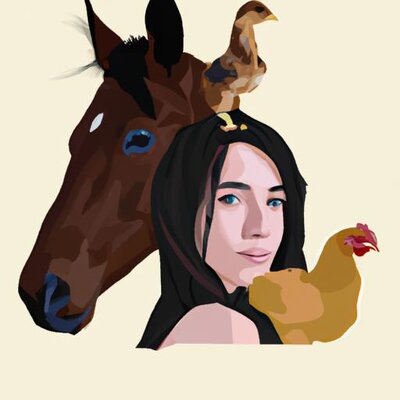 A profile picture for a girl who loves horses and chickens (1).jpg