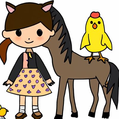 A girl who loves horses and chickens (4).jpg