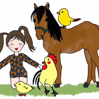 A girl who loves horses and chickens (1).jpg