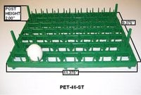 Plastic Pheasant and Bantam Egg Tray - PET-46-ST