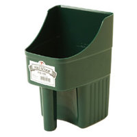 3 Quart Plastic Feed Scoop - Green