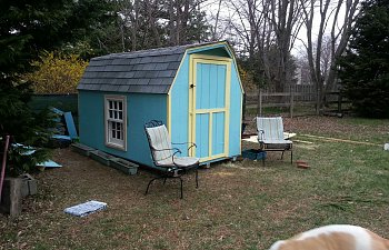6x10 Shed to Coop conversion