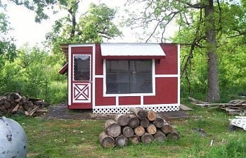 Jjamerbs Pallet Palace Chicken Coop