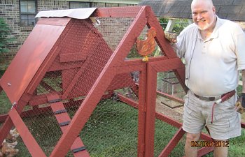 Highly Vented Chicken Tractor