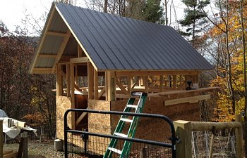 Hillside Coop - Ongoing Construction