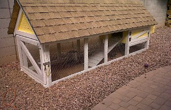 Farmer’s Acre Yellow Chicken Coop with Matching Brooder