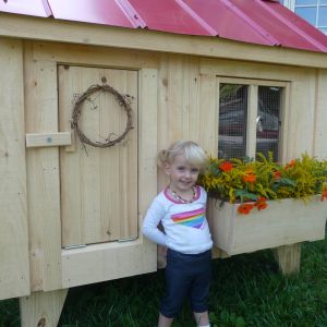Cluckin' Awesome "Doll House" Coop