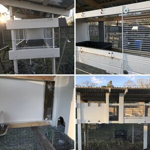 Quail Coop 8'x2'x2'