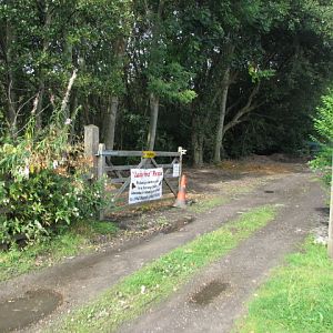 The Rescue's front Gate.