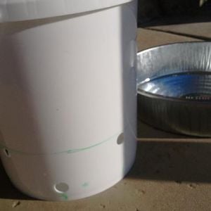 5 Gallon bucket with lg pan from TS