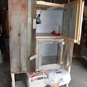 Put a shelf below for storage and it help stiffen up the legs alot