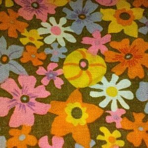 brown with flowers
3 yards 60" wide