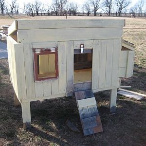 March 1, 2012  1st coat of paint... needing second coat