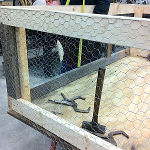 Almost done with temporary pen.