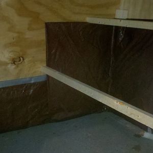 Right side of the shelter