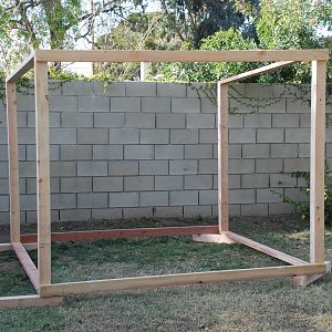 Chicken run framing