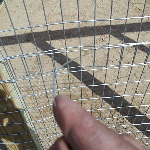 sewing the top and bottom cloth together