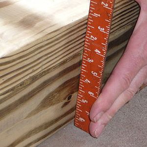 Make sure to keep 2x4's square!