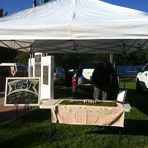 My first farmers market!