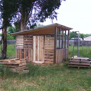 with roof