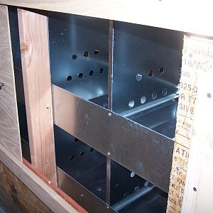Sliding doors for egg collection
