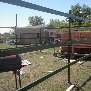 4/23/12 gettin started on building the hen house