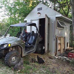 Rooster Plaque mounted.