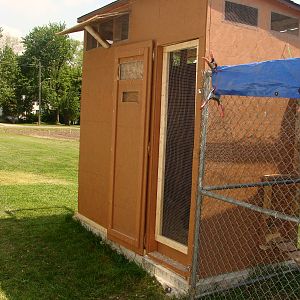 People door, screen door and high side venting