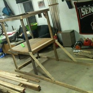 Starting to build coop
