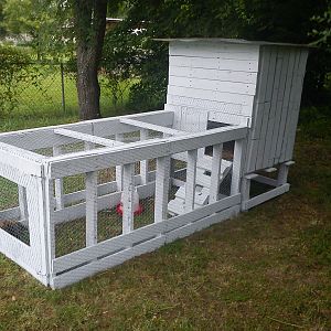 My newly built coop. $50.00