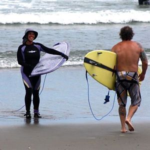 We travel almost 3hrs to Hull Mass for good surf.