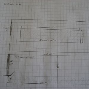 Back side of coop inside view