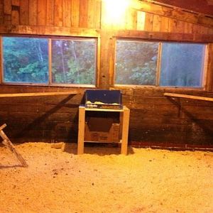 Windows to admire sunrise ;)