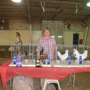4 of my birds did well their first time out.