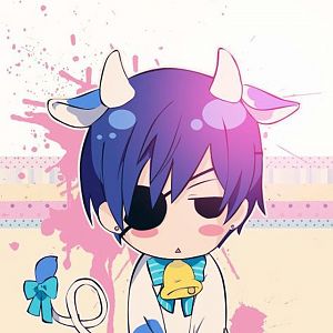 CIEL IN A COW SUIT. *dies*