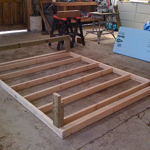 building the floor