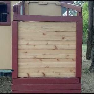 Door trim painted
