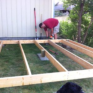 Reinforcing the flooring